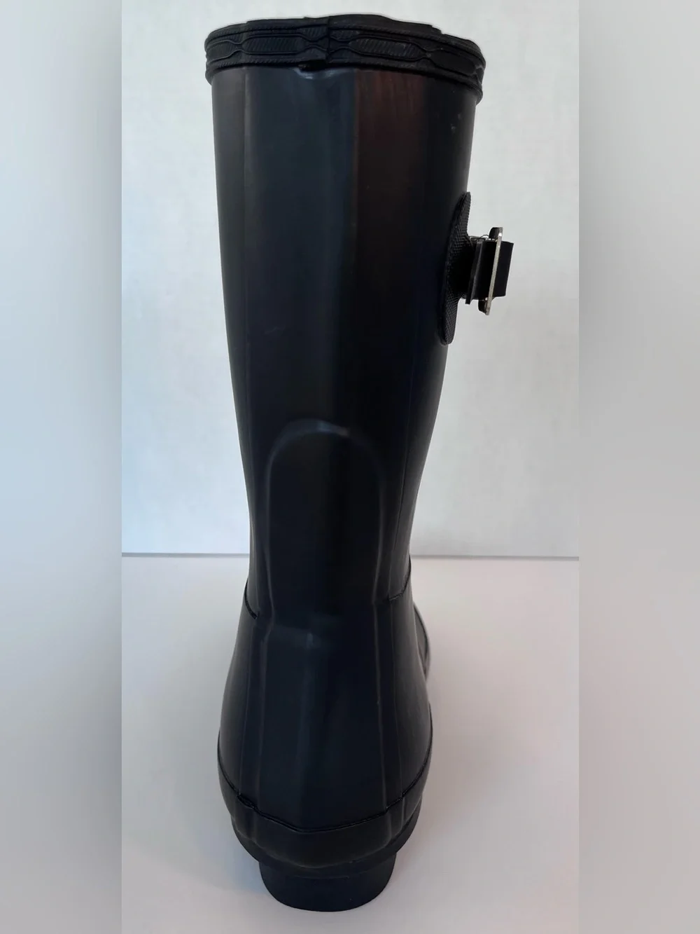 Hunter Original Tall Matte Black Mid-Calf Rubber Rain Boots